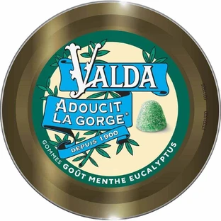 Valda Жвачка с мятой и эвкалиптом 50 г