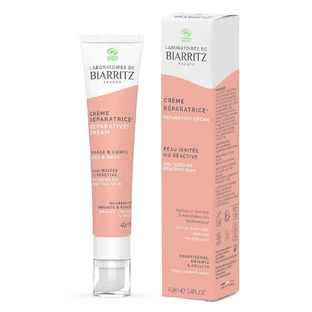 Органічний відновлювальний крем Laboratoires De Biarritz для подразненої або реактивної шкіри 40 мл