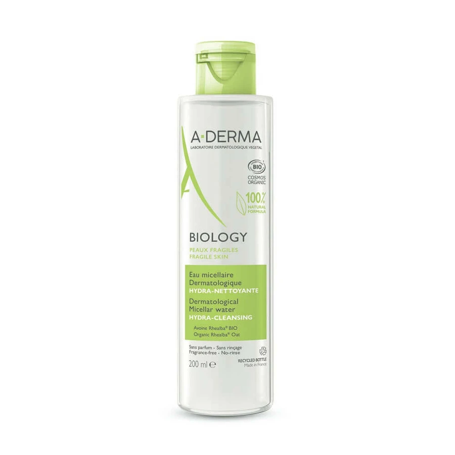 A-Derma Biology Organic hydra cleansing micellar water 200 ml: цены и характеристики