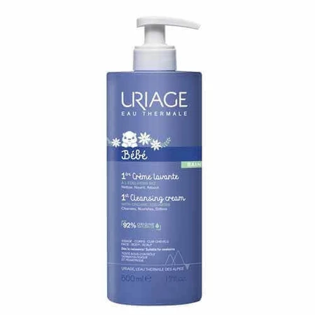 Uriage Bébé Очищающий крем для лица, тела и кожи головы - Bebe 500 мл: цены и характеристики