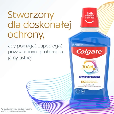 Ополаскиватель для полости рта Colgate Total Plaque Protect, 500 мл: цены и характеристики