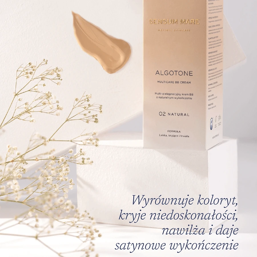 Sensum Mare Algotone, мульти-уход BB-крем, 02 натуральный, SPF 15, 30 мл: цены и характеристики