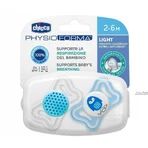 CHICCO Physio Light силиконовая пустышка для мальчика - точки/тыква 2 шт, 2-6 м+ 1×2 шт, ортодонтическая пустышка: цены и характеристики