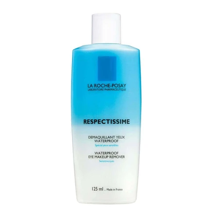 La Roche-Posay Respectissime Водостійка рідина для зняття макіяжу з очей 125 мл: ціни та характеристики
