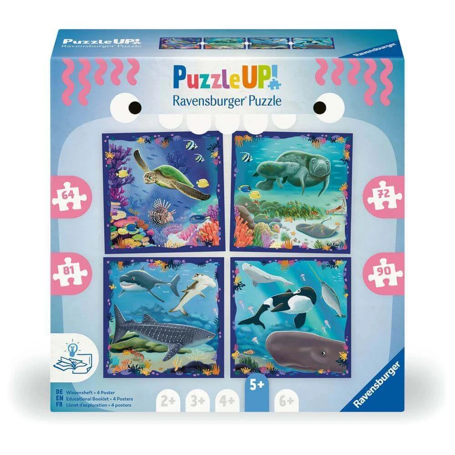 Пазл Морские животные, 5 лет+, Ravensburger: цены и характеристики