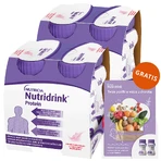 Набір протеїнів Nutridrink Protein, поживний препарат, полуничний смак, 8 х 125 мл + буклет з рецептами безкоштовно: ціни та характеристики