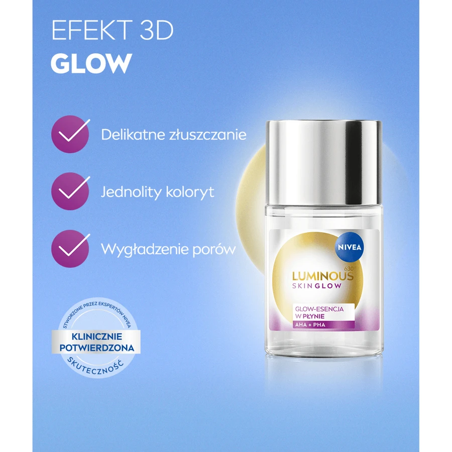 Nivea Luminous 630 Сяйво шкіри, рідка есенція для сяйва, 100 мл: ціни та характеристики