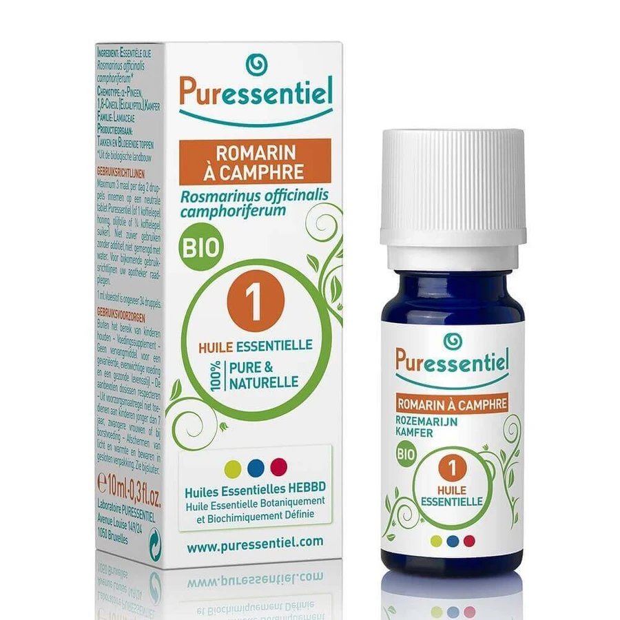 Ефірні олії Puressentiel Розмарин Камфора органічна 10мл: ціни та характеристики