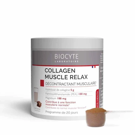 Biocyte Health Коллагеновый мышечный релаксант со вкусом какао 290 г: цены и характеристики