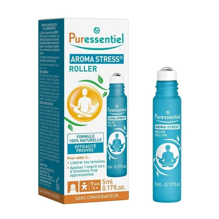 Puressentiel Aroma Stress Roller с 12 эфирными маслами 5 мл: цены и характеристики