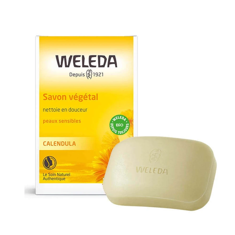 Рослинне мило з календулою Weleda для чутливої шкіри Weleda Sensitive Skin 100г: ціни та характеристики
