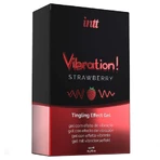 Intt Vibration!, гель-стимулятор з вібраційним ефектом, полуниця, 15 мл: ціни та характеристики