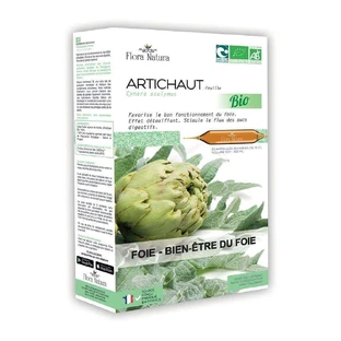Flora Natura Organic Артишок для печени и ежедневного оздоровления 20 флаконов