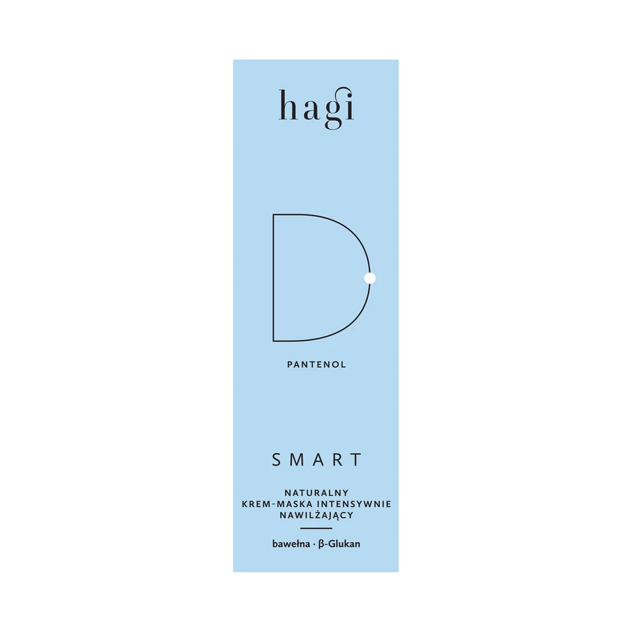 Набір Hagi Smart D, маска-крем для інтенсивного зволоження, 50 мл + Smart B, крем для обличчя натуральний з бумбаком, заспокійливий, 100 мл за 1 копійку: ціни та характеристики