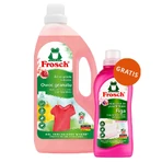 Frosch, гель для прання білизни, гранат, 1,5 л + концентрат для пом'якшення білизни, інжир, 750 мл безкоштовно: ціни та характеристики