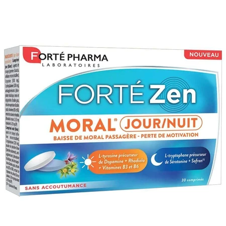 Forté Pharma Forté Zen Родиола аафферан морале ночная 30 таблеток: цены и характеристики