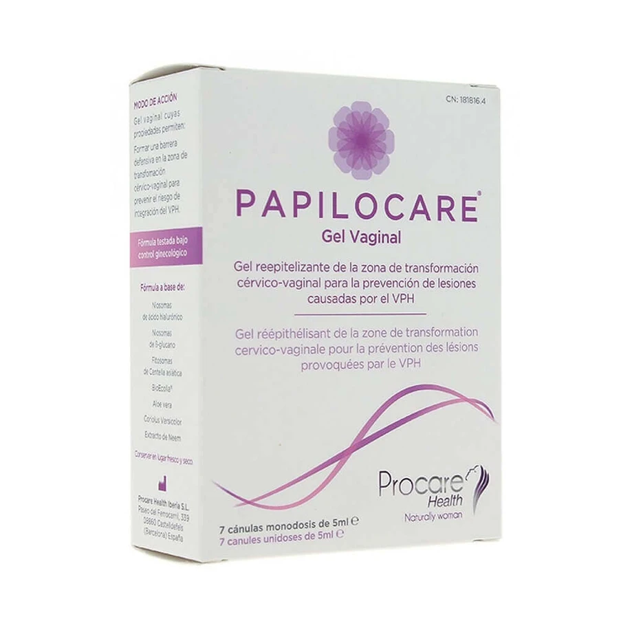 Вагінальний гель Papilocare, 7 канюль, Gedeon Richter: ціни та характеристики