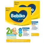 Набор Bebiko 2R Nutriflor Expert, последующее молоко с рисовой кашей, старше 6 месяцев, 2 x 600 г: цены и характеристики