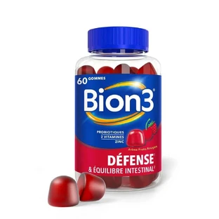 Bion3 Кишковий баланс 60 жувальних гумок