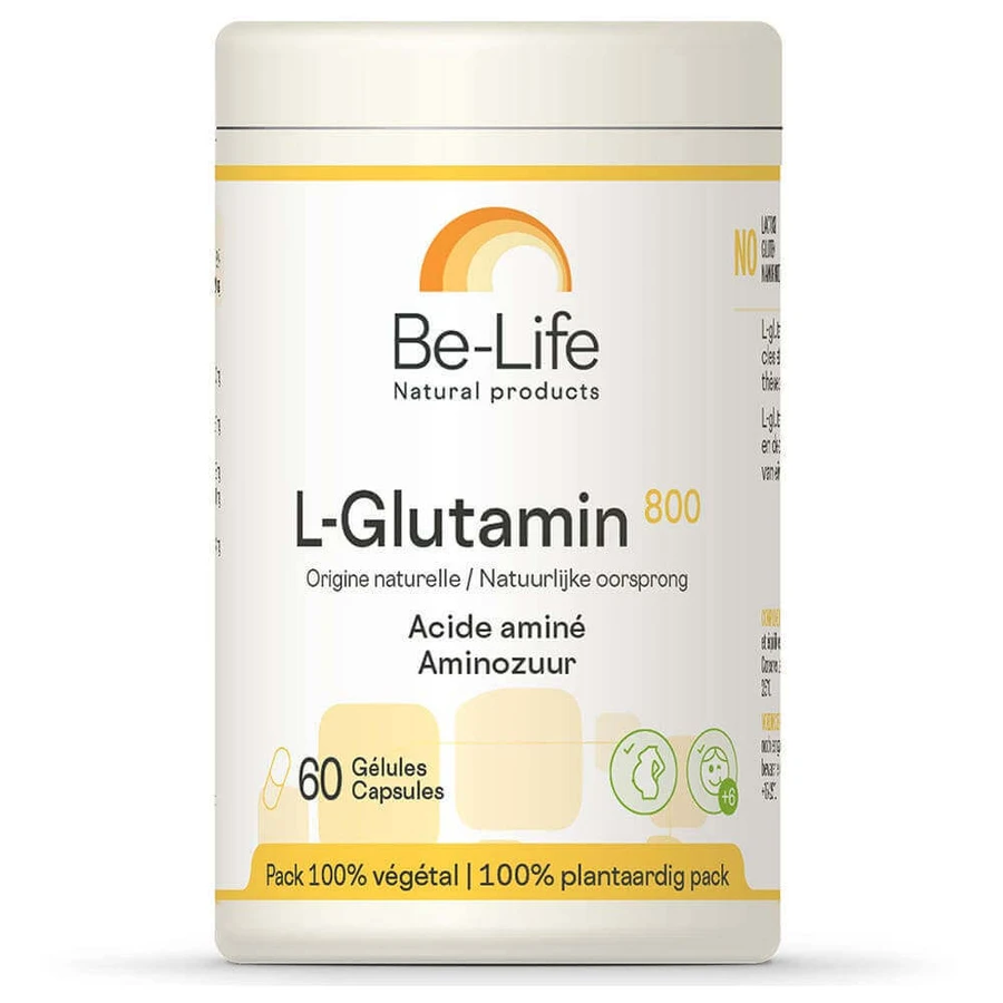 Be-Life L-глютамин 800 амінокислот 60 капсул: ціни та характеристики