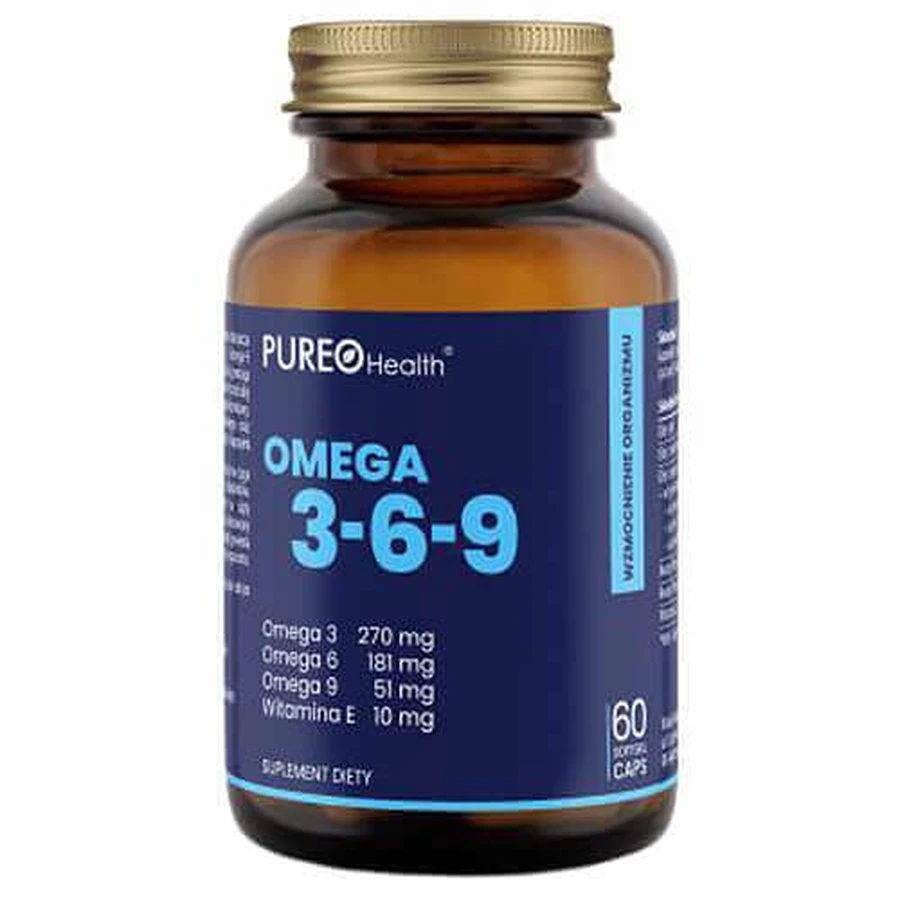 Pureo Health Омега 3-6-9, 60 капсул: ціни та характеристики