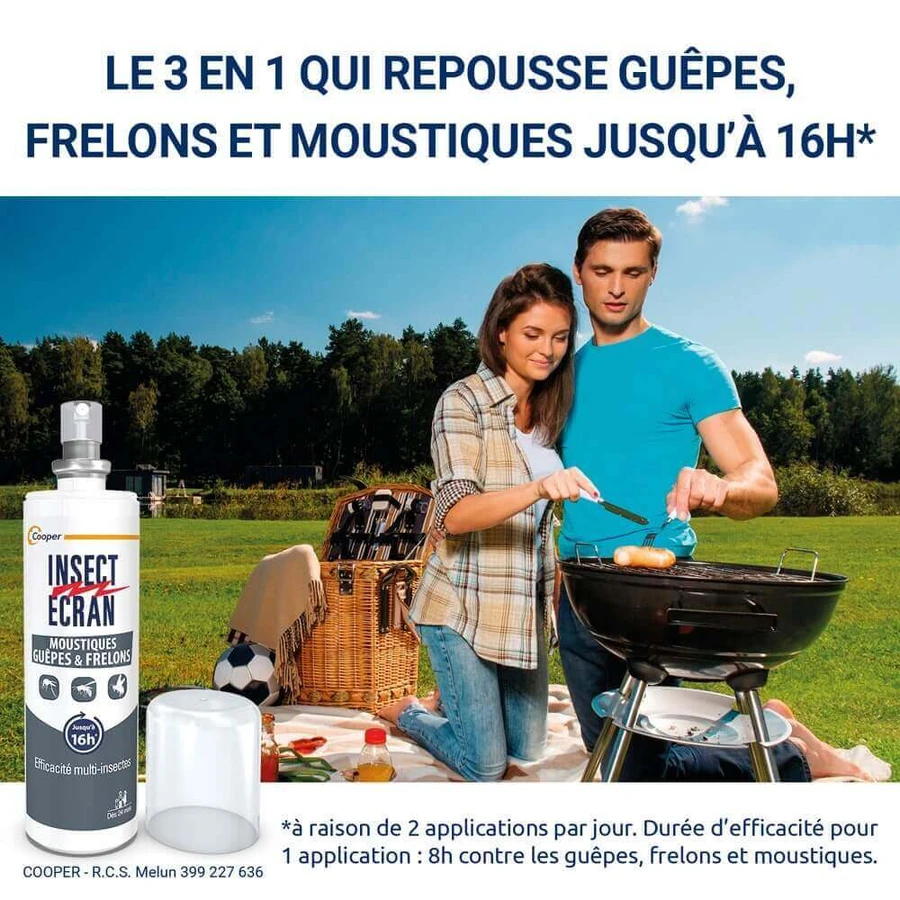 Средство от комаров, ос и шершней Insect Ecran Skin Repellent для взрослых и детей 100 мл: цены и характеристики