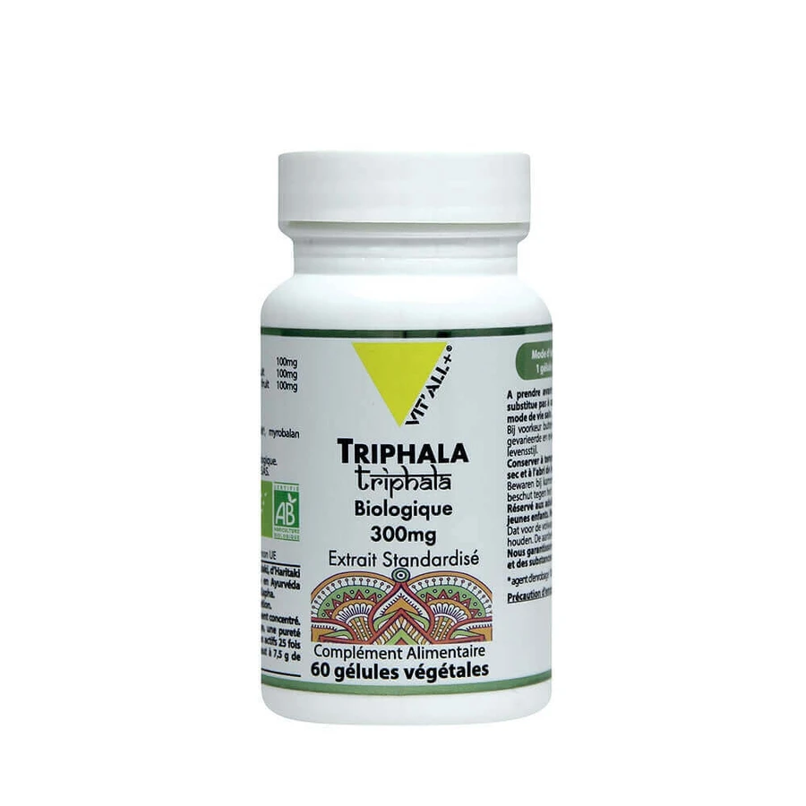 Vit'All+ Triphala Organica 300 мг стандартизированного экстракта 60 капсул: цены и характеристики
