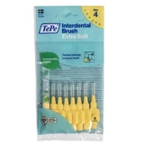 Міжзубні щітки TePe Extra Soft 0,7 мм яскраво-жовті, 8 шт.