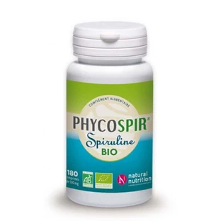 Natural Nutrition Phycospir Spirulina Organica + Kudzu 60 гелей