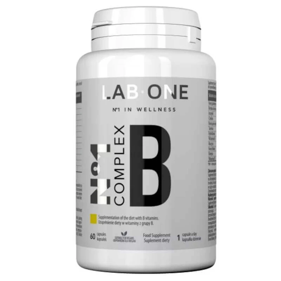 Lab One № 1 Комплекс B, 60 капсул: ціни та характеристики