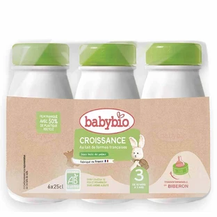 Babybio Lait Croissance Bio С 10 месяцев 6x25cl