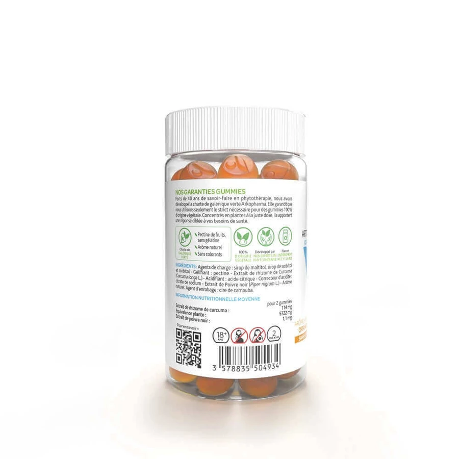 Arkopharma Phyto Joint and Muscle Pain Gummies x60: цены и характеристики