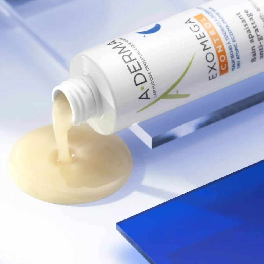 A-Derma Exomega Control, заспокійлива ванна проти подряпин, після 6 місяців, 200 мл: ціни та характеристики