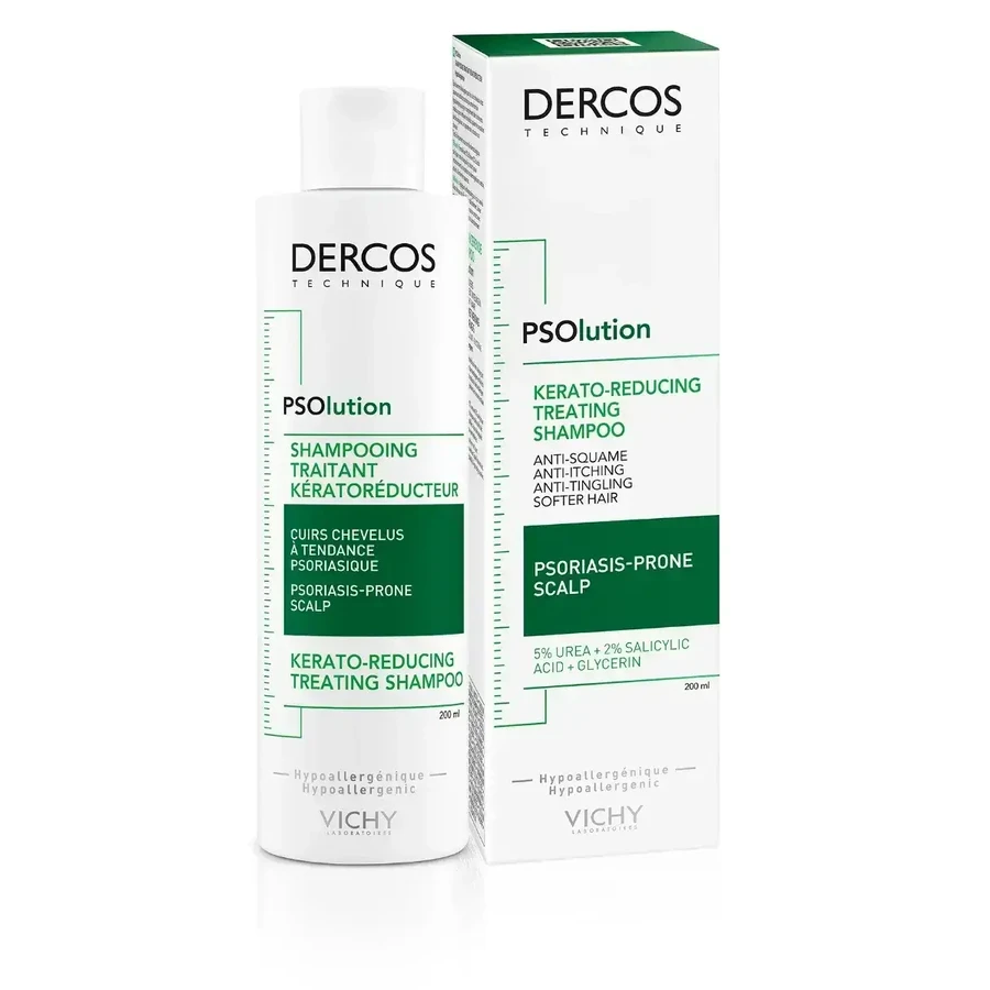 Vichy Dercos PSOlution Keratoregulator Treatment Shampoo 200 мл: цены и характеристики