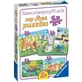 Мой первый пазл с животными, +2 года, 2/4/6/8 деталей, Ravensburger