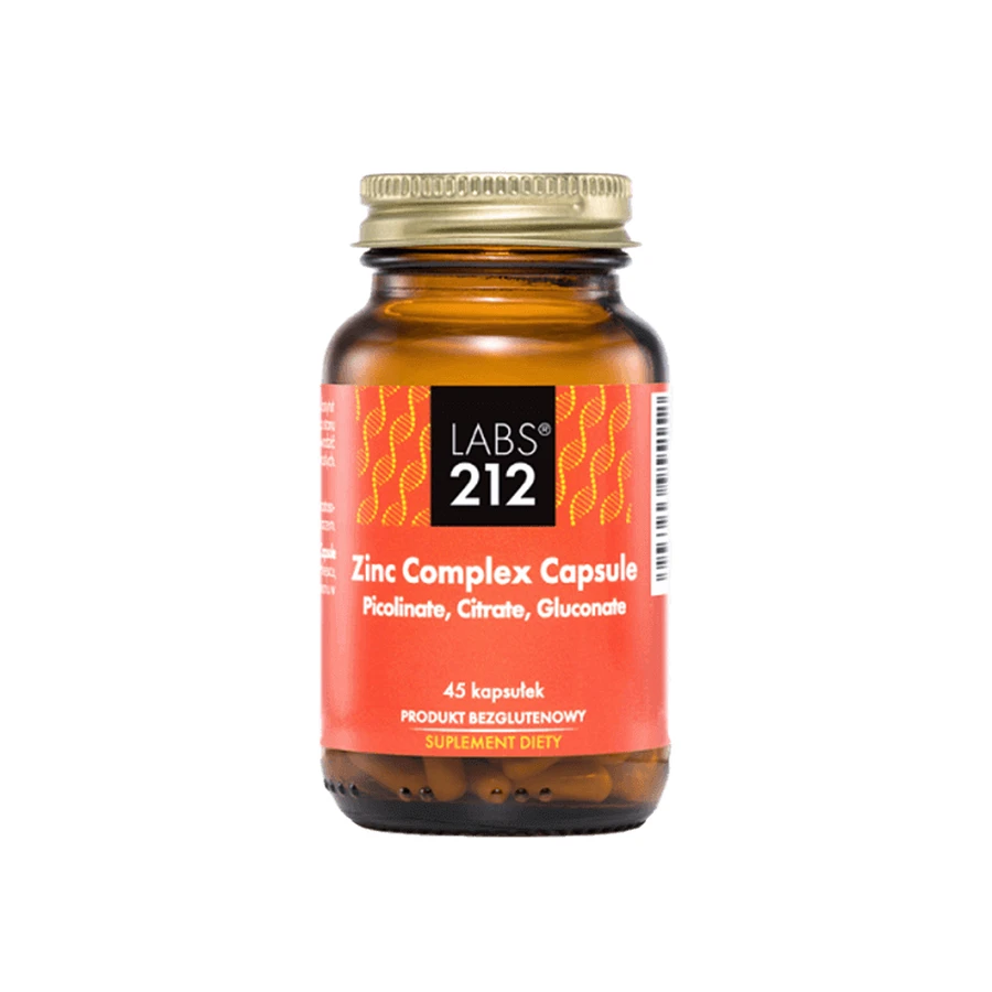 Labs212 Zinc Complex Capsule, цинковый комплекс, 45 капсул: цены и характеристики