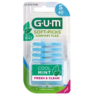 Жвачка Soft-Picks Comfort Flex межзубные палочки свежая мята x40