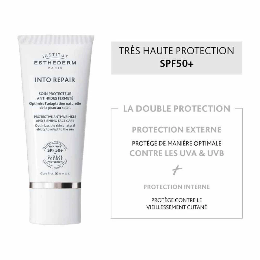 Institut Esthederm Into Repair Protective Anti-Wrinkle Firming Treatment SPF50+ 50ml: цены и характеристики