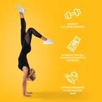 BeRAW! Energy, енергетичний батончик, банан, арахіс, 40 г: ціни та характеристики