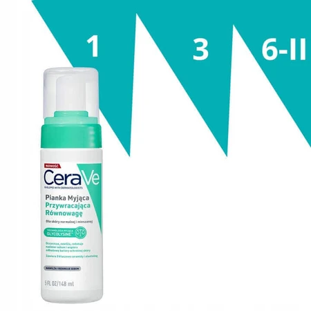 CeraVe, восстанавливающая баланс очищающая пенка, 150 мл: цены и характеристики