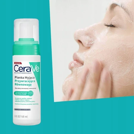 CeraVe, восстанавливающая баланс очищающая пенка, 150 мл: цены и характеристики