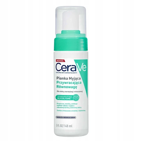 CeraVe, восстанавливающая баланс очищающая пенка, 150 мл: цены и характеристики