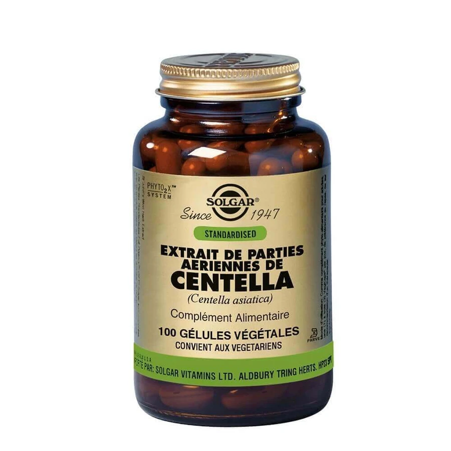 Solgar Centella Asiatica 100 Gelule Circulation sanguine 100 gélules végétales: ціни та характеристики