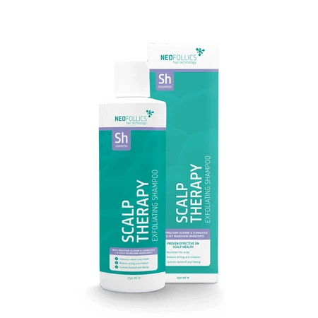 Набір Neofollics Scalp Therapy, трихологічний скраб, 90 мл + зволожуюча маска для шкіри голови, 175 мл + відлущуючий шампунь для шкіри голови, 250 мл за 1 копійку: ціни та характеристики