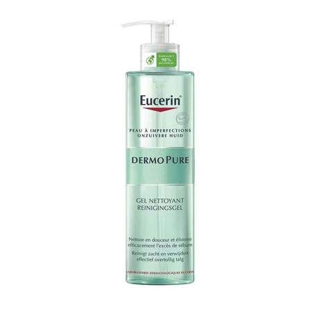 Eucerin Dermopure Гель для вмивання обличчя для брудної шкіри 400 мл: ціни та характеристики