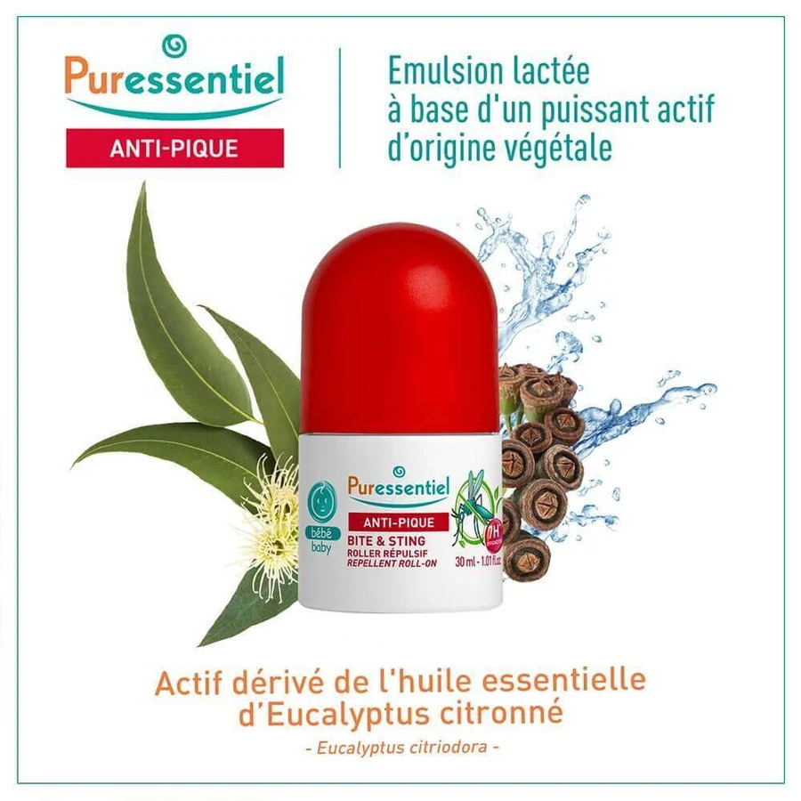 Puressentiel SOS засіб від укусів комах рулонний дитячий 30мл: ціни та характеристики