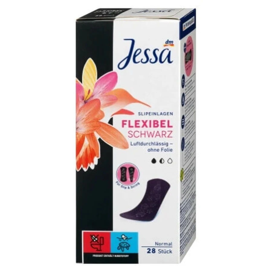 Jessa, черные стельки, Flexibel, 28 шт.: цены и характеристики