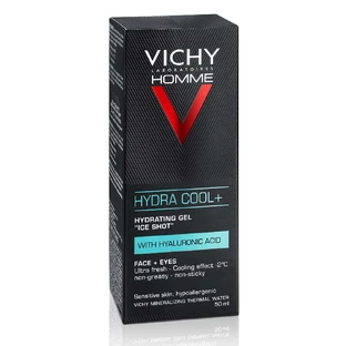 Зволожуючий гель для обличчя Vichy Men's Ice Effect Hydra Cool+ 50 мл