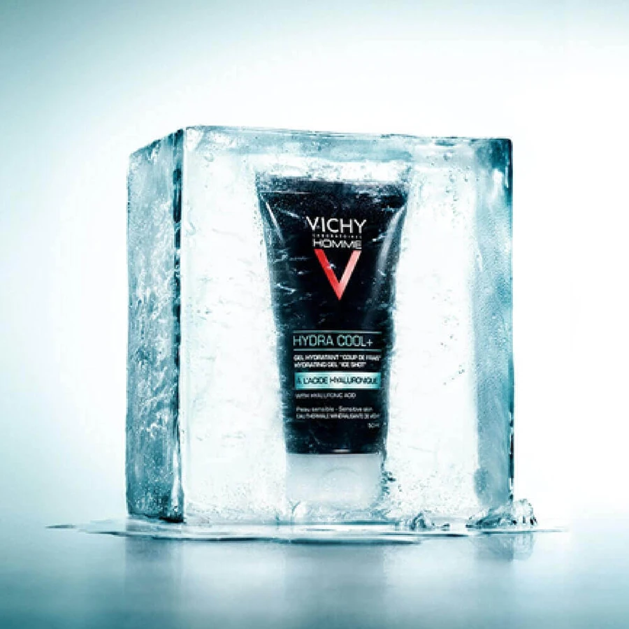 Зволожуючий гель для обличчя Vichy Men's Ice Effect Hydra Cool+ 50 мл: ціни та характеристики