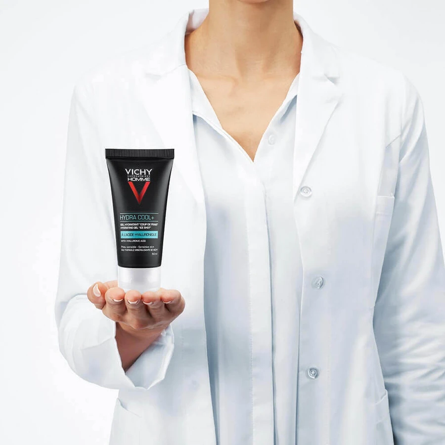 Зволожуючий гель для обличчя Vichy Men's Ice Effect Hydra Cool+ 50 мл: ціни та характеристики